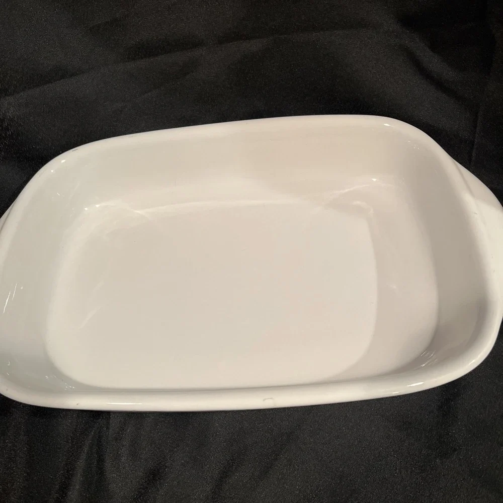 Vtg Corelle Coordinates Casa Flora Stoneware Baking Lasagna Pan Roaster‎ 9